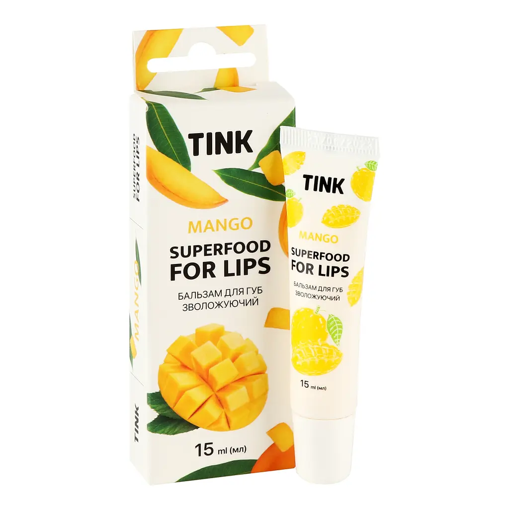 Бальзам для губ Tink Superfood For Lips Mango зволожувальний 15 мл - фото 2