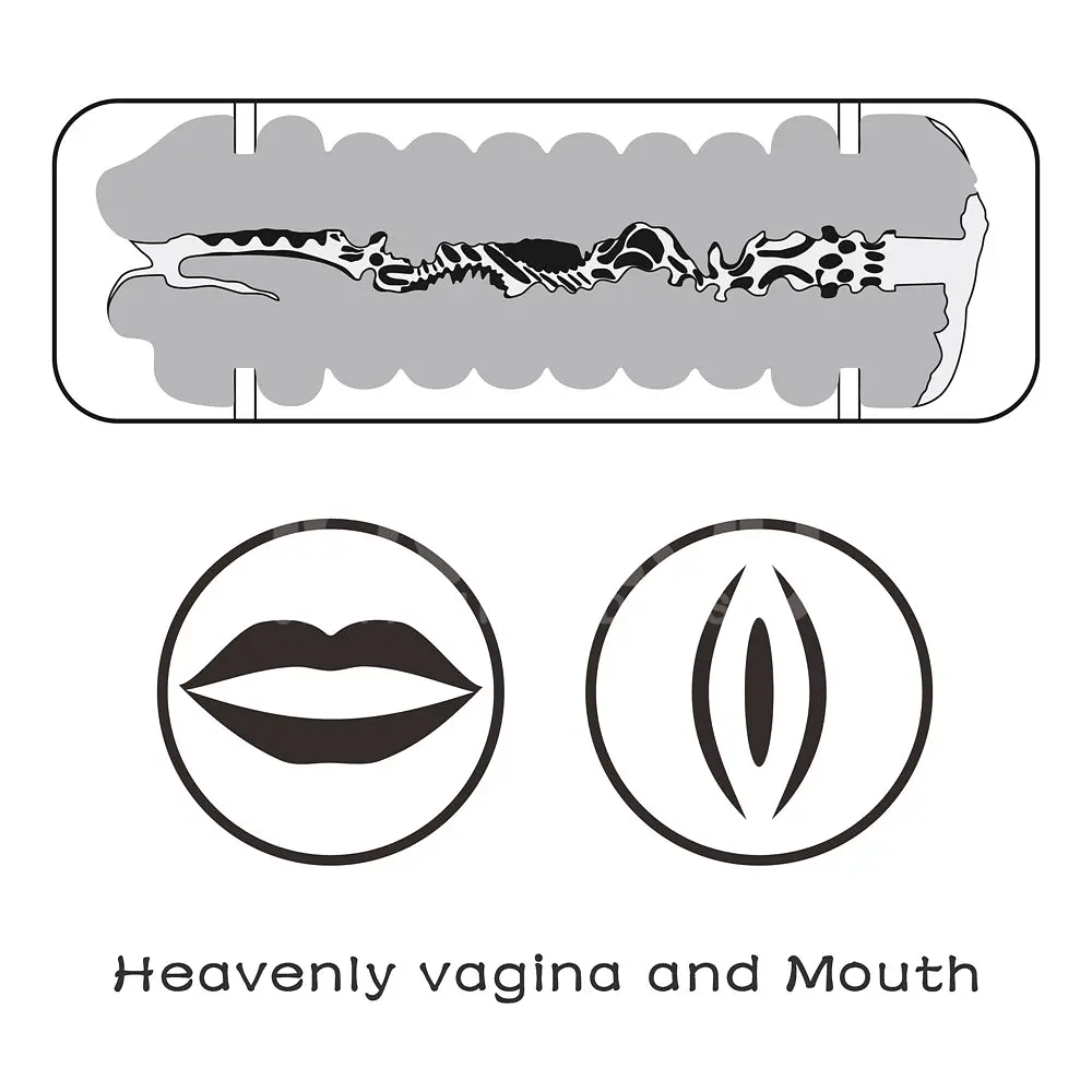 Мастурбатор двойной SKIN BLOWOUT DOUBLE SIDE STROKER LOVETOYS 66-LV250015 102628 - фото 6