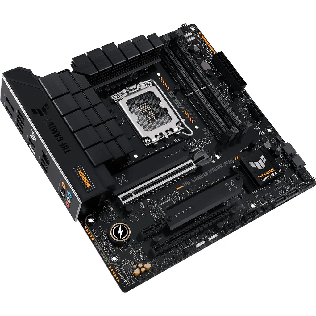 Материнська плата ASUS TUF GAMING B760M-PLUS (TUF GAMING B760M-PLUS) (Socket 1700, Intel B760, Micro-ATX) - фото 4