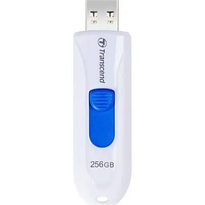 USB флеш накопичувач Transcend 256GB JetFlash 790 White USB 3.1 (TS256GJF790W) - фото 3