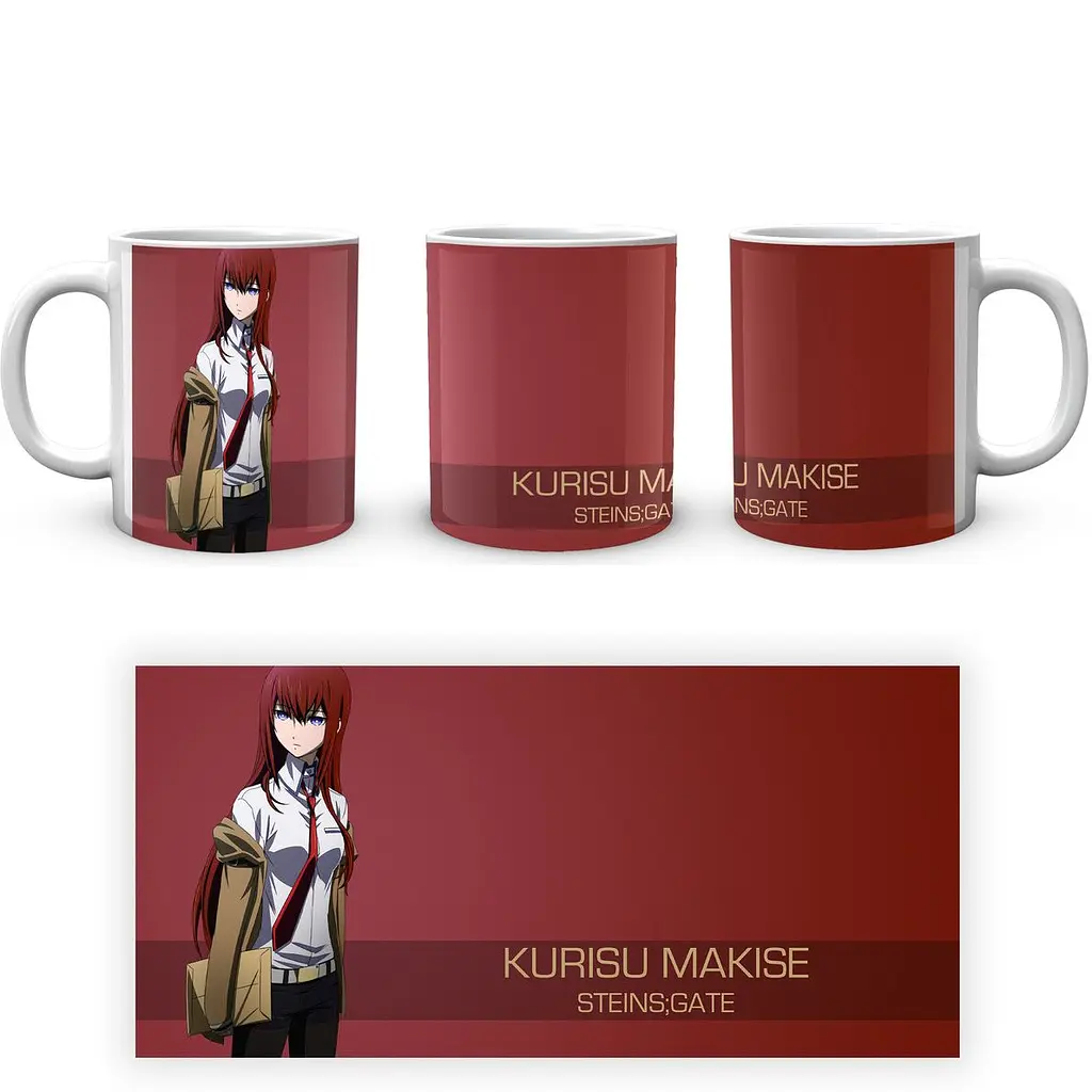 Кухоль GeekLand Steins Gate Брама Штейна Макісе SG 12 330 мл білий - фото 3