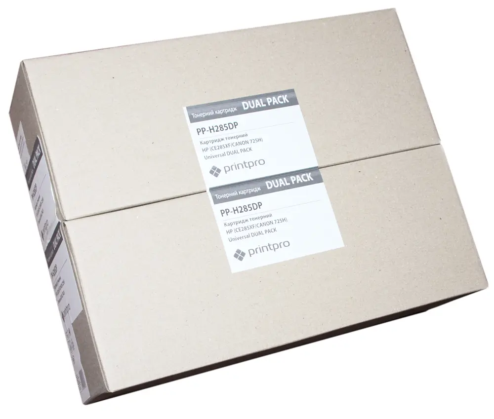 Картридж HP 85A (CE285A), Black, LJ P1102/M1132/M1212/M1214/M1217, 2 x 1600 стор, PrintPro, Dual Pack (PP-H285DP) - фото 2