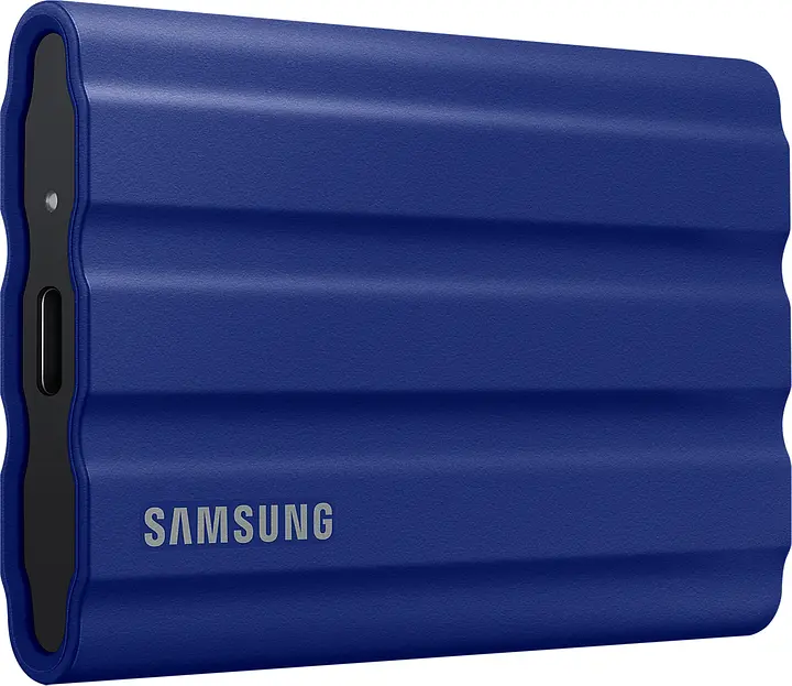 Зовнішній SSD накопичувач Samsung T7 Shield 2TB Blue (MU-PE2T0R) Б/В - фото 2