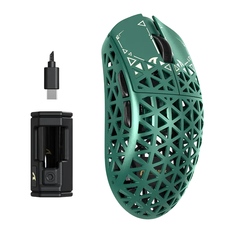 Миша бездротова Attack Shark R5 Ultra Green (AS-R5U-GN) - фото 2