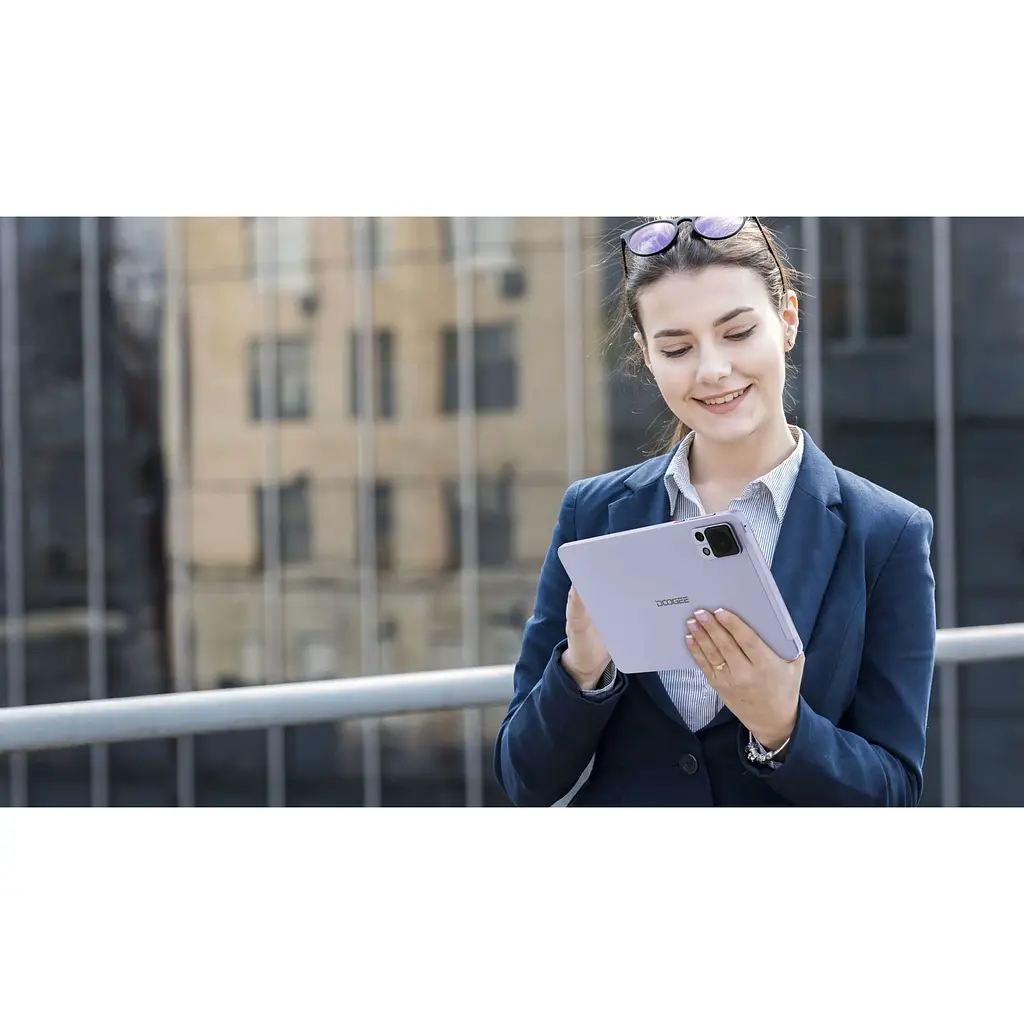 Планшет Doogee T20 mini 8.4" 4ГБ, 128ГБ, LTE, 5060мАгод, Android, фиолетовый - фото 2