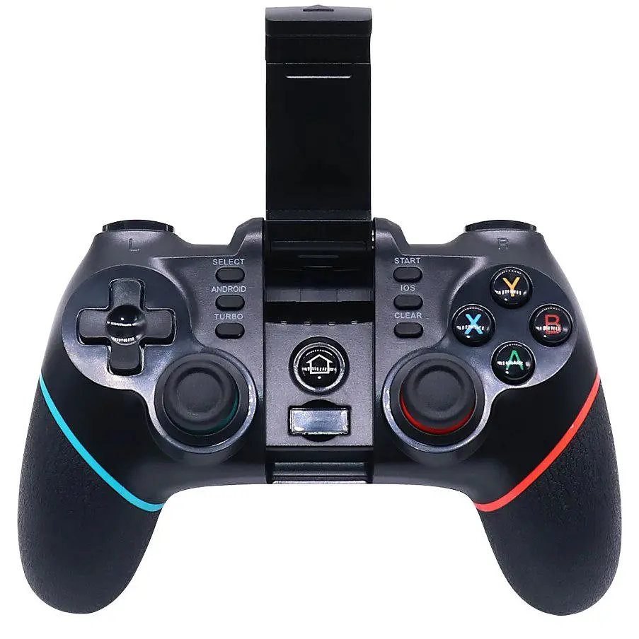 Геймпад Bluetooth джойстик для смартфона Voltronic T6PRO PC/PS3/PS4/Android Black - фото 3
