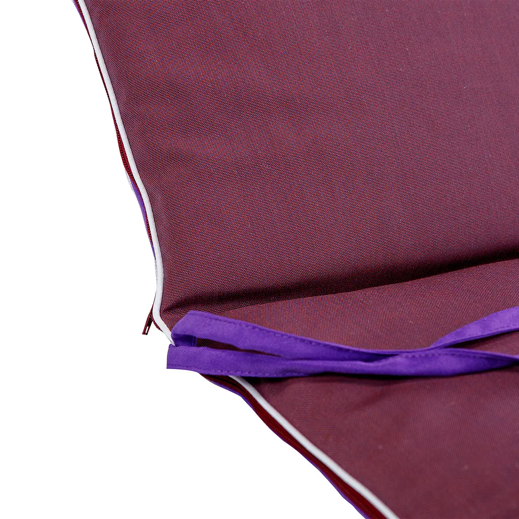 Матрас для шезлонга Ost-Fran Trio тексилк баклажан 183/200, 189x58x5  - фото 3