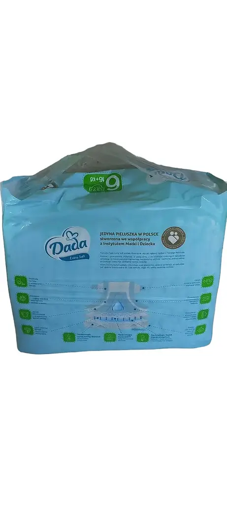 Подгузники детские памперсы Dada NEW Extra Soft №6, 37 шт в упаковке, для детей от 16кг и более - фото 2