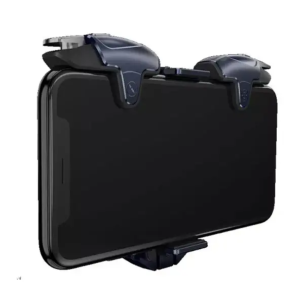 Ігровий макросный тригер зовнішній джойстик для телефону смартфона з Кулером охолодження Memo AK03 ігрові кнопки Black (18539) - фото 4