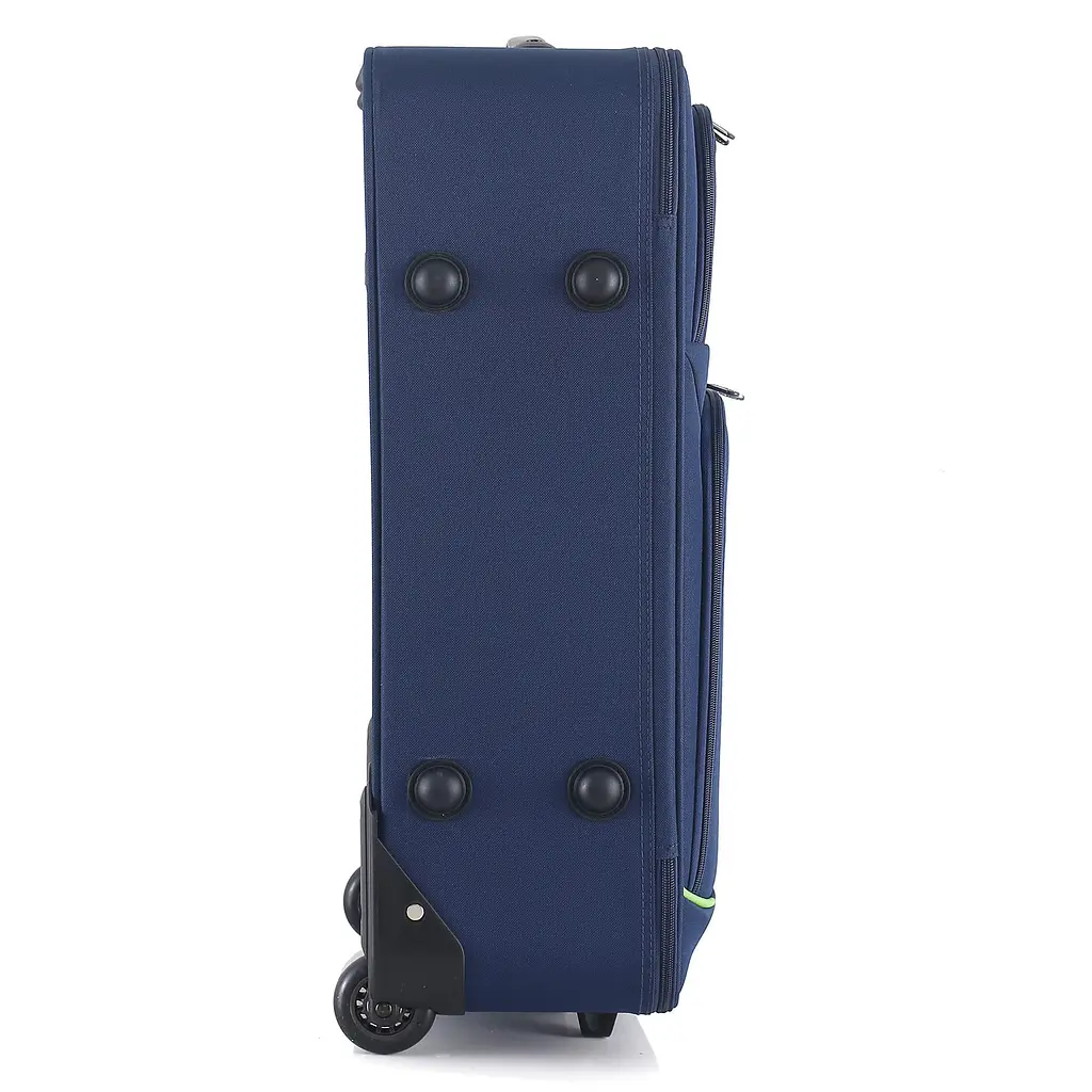 Валіза середня Semi Line 24 дюйми (M) дюйми (M) Polyester Blue/Green Lines (T5755-2) - фото 5