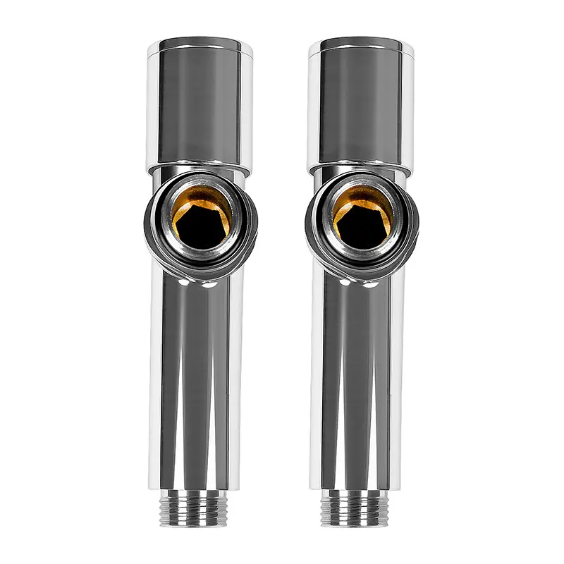 Комплект дизайн кранів Ideale Dante 1/2”x1/2” хром - фото 4