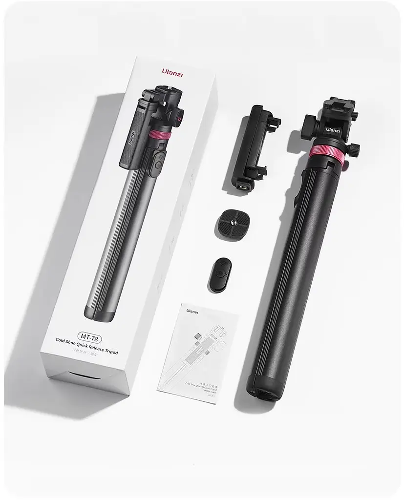 Штатив Ulanzi Vijim MT-78 Tripod чорний (UV-T077GBB1 MT-78) - фото 2