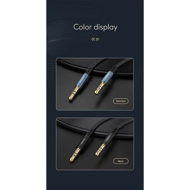 Кабель Joyroom AUX stereo audio cable SY-20A1 2M - фото 5