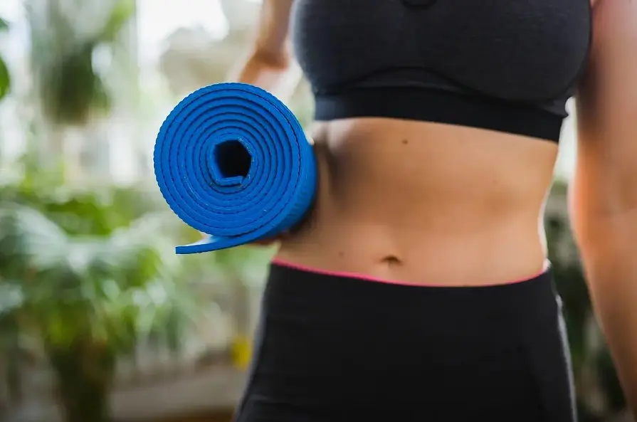Килимок для йоги та фітнесу Power System PS-4014 PVC Fitness-Yoga Mat Blue (173x61x0.6) (PS-4014_Blue) - фото 8