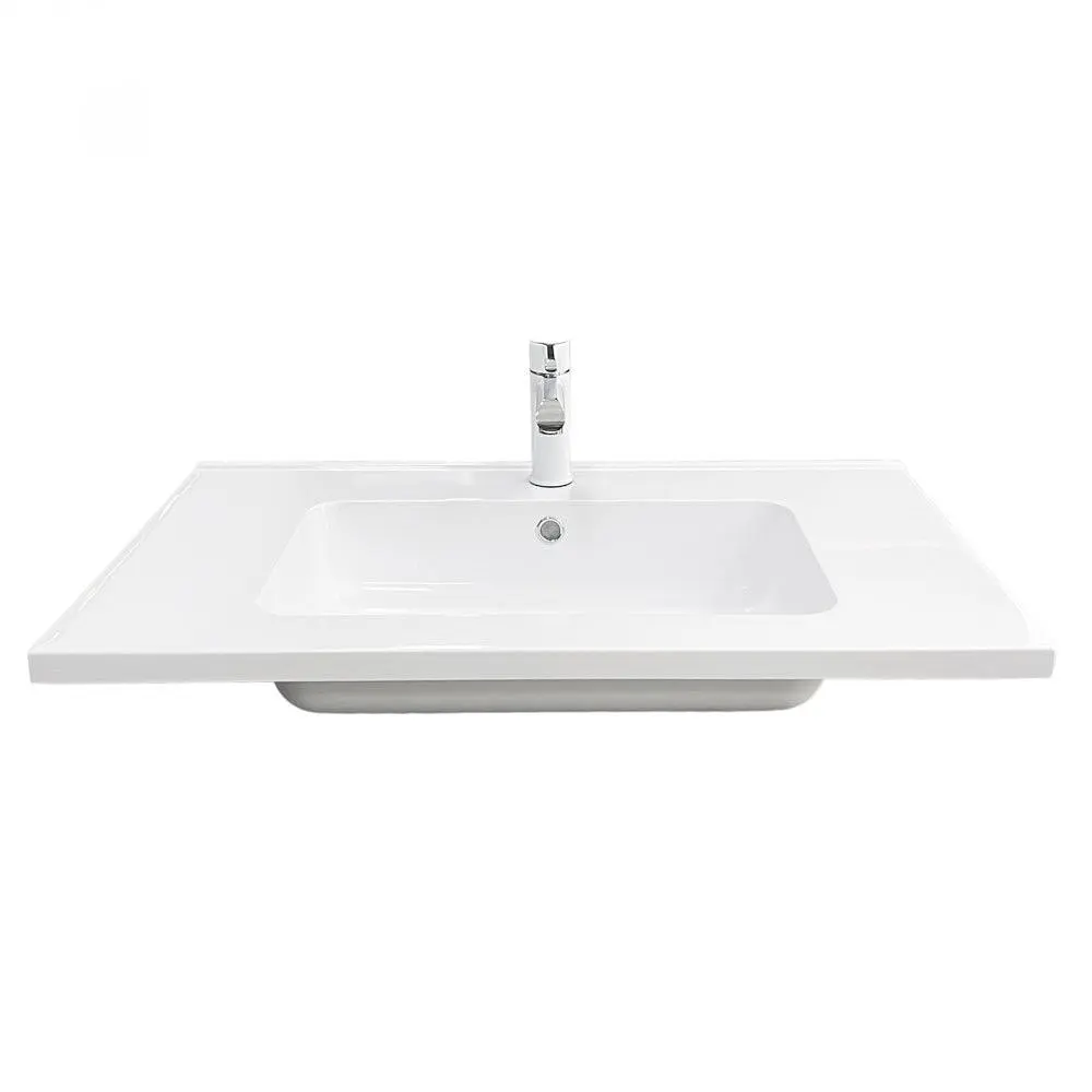 Умивальник Adamant Flat 80 white 80 см - фото 3