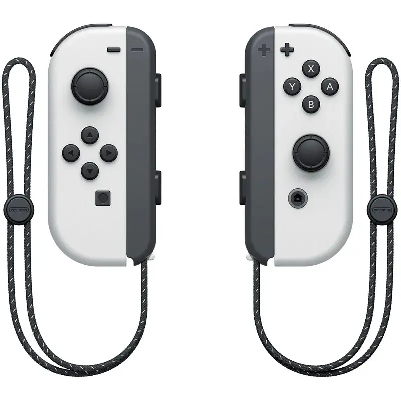 Игровая приставка Nintendo Switch Oled портативная с White Joy-Con (045496453435) - фото 5