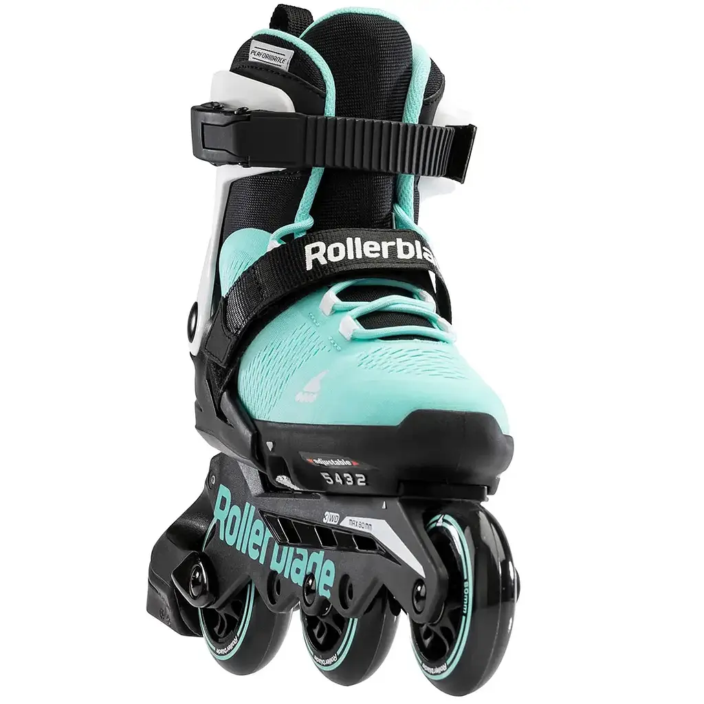 Дитячі ролики Rollerblade Microblade 3WD 33-36,5 Білий-Блакитний - фото 6