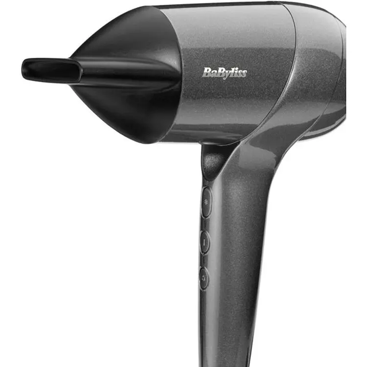 Фен Babyliss Titanium Shine 1600 Вт темно-сірий (D6200DE) - фото 2