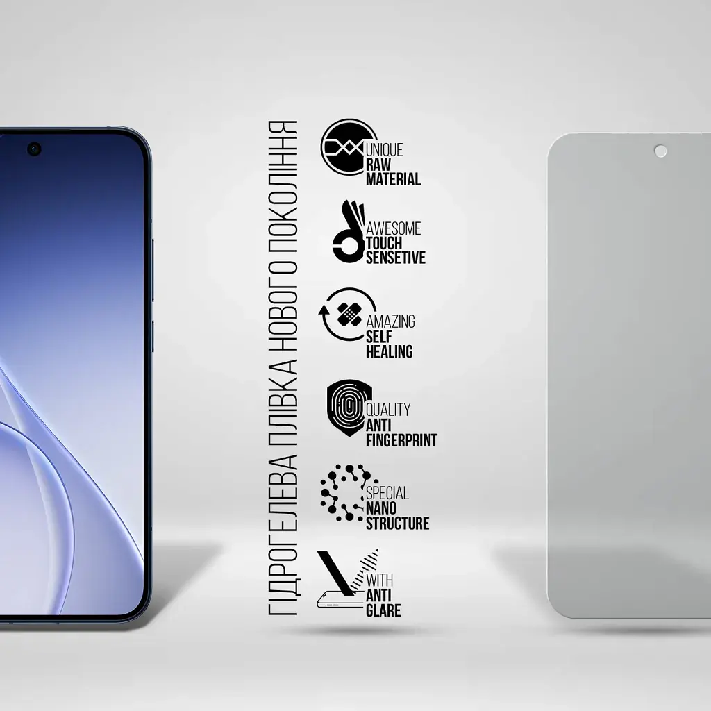 Плівка захисна Armorstandart Matte hydrogel OPPO Reno14 Pro 5G (ARM87121) - фото 2