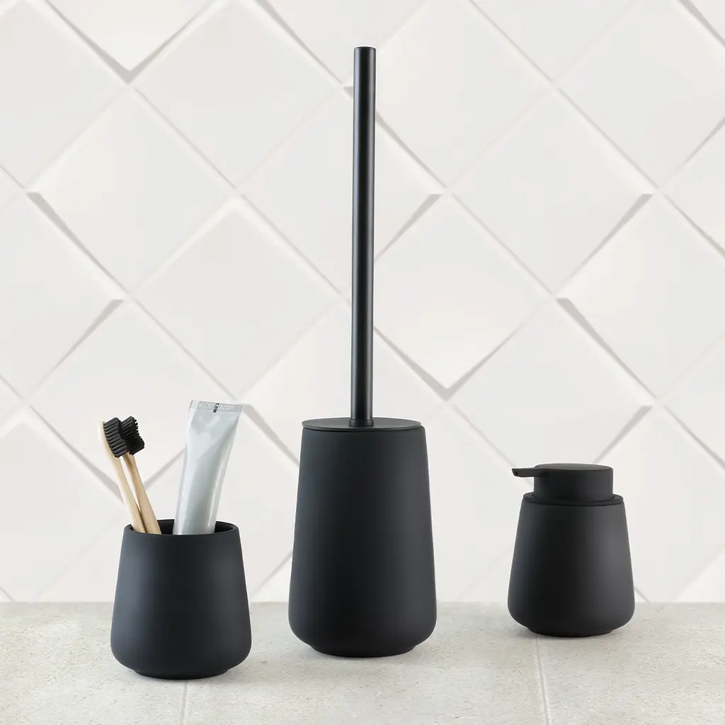 Набор аксессуаров для ванной комнаты My Home MVM-21 черный (MVM-MH-21 BLACK) - фото 2