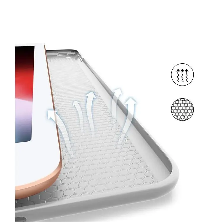 Чехол-книжка BeCover Tri Fold Soft TPU Silicone для Apple iPad 9.7 2017/2018 A1822/A1823/A1893/A1954 Gray (706879) - фото 4