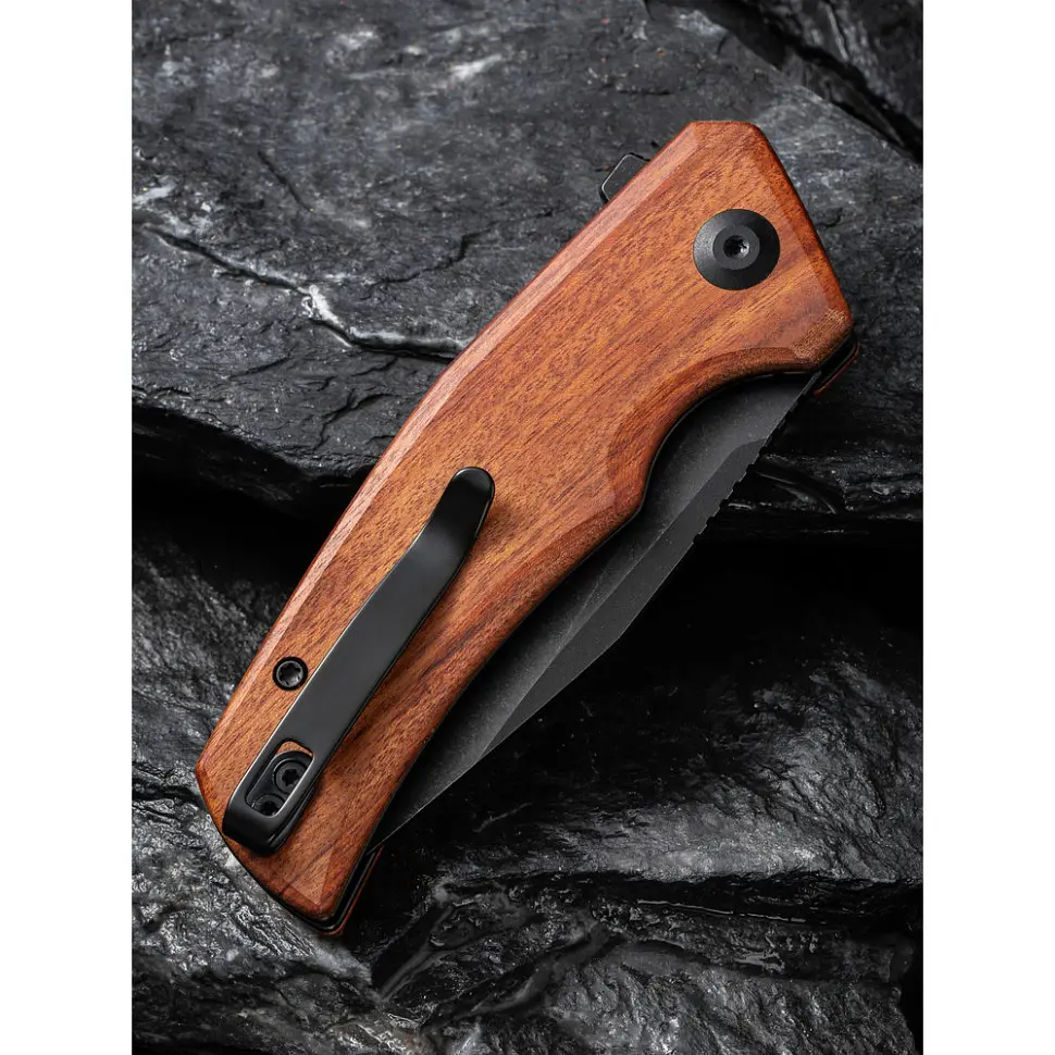 Ніж складаний кишеньковий Civivi Regulatron, (7.6 см) Nitro-V / Guibourtia Wood - фото 14