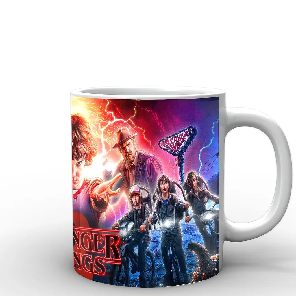 Кружка GeekLand Stranger Things Очень странные дела постер ST.02.022 330 мл белая - фото 2