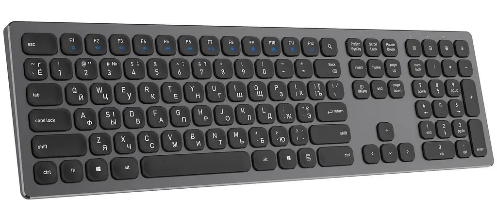 Клавіатура OfficePro SK1550 Wireless Black (SK1550B) - фото 2