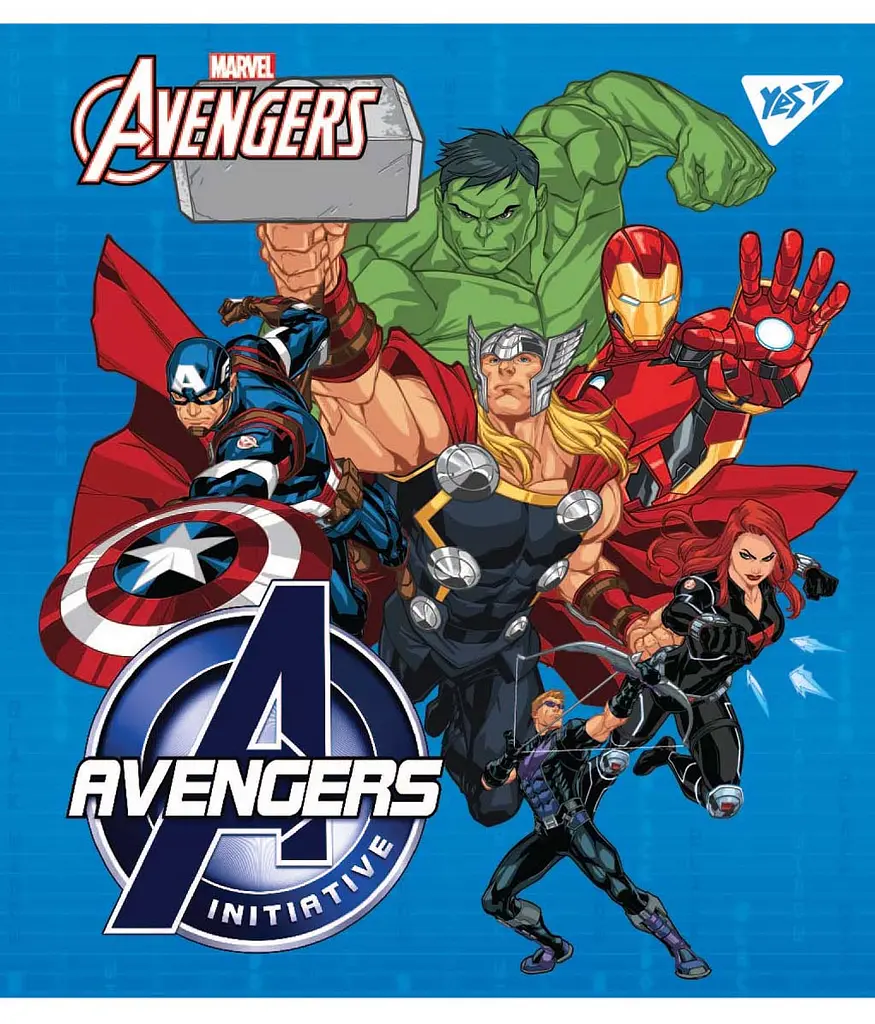 Набір зошитів Yes Marvel А5 в лінійку 12 аркушів 10 шт. (765168) - фото 5