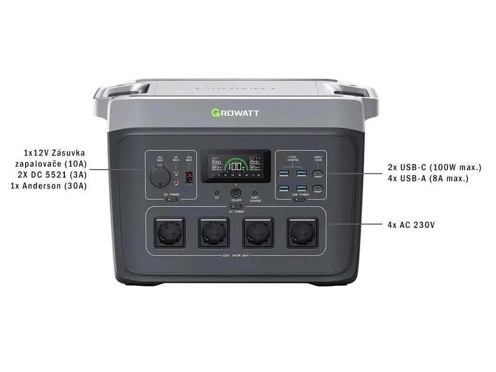 Зарядна станція Growatt INFINITY 2000 PRO - фото 2