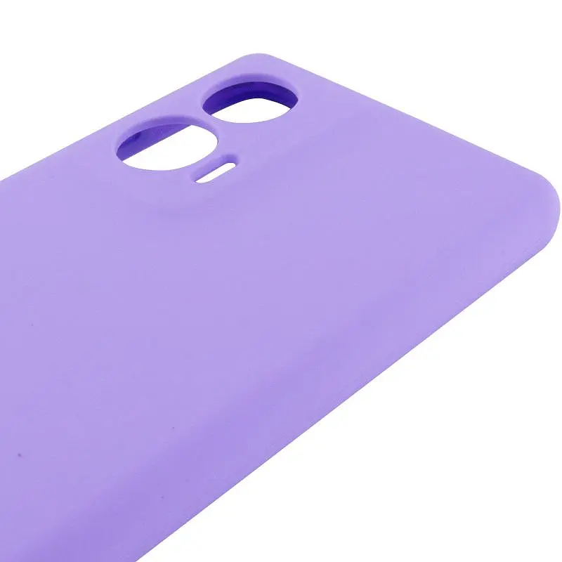 Чехол Silicone Cover Lakshmi Full Camera (AA) для Motorola Edge 50 Сиреневый / Dasheen - фото 5