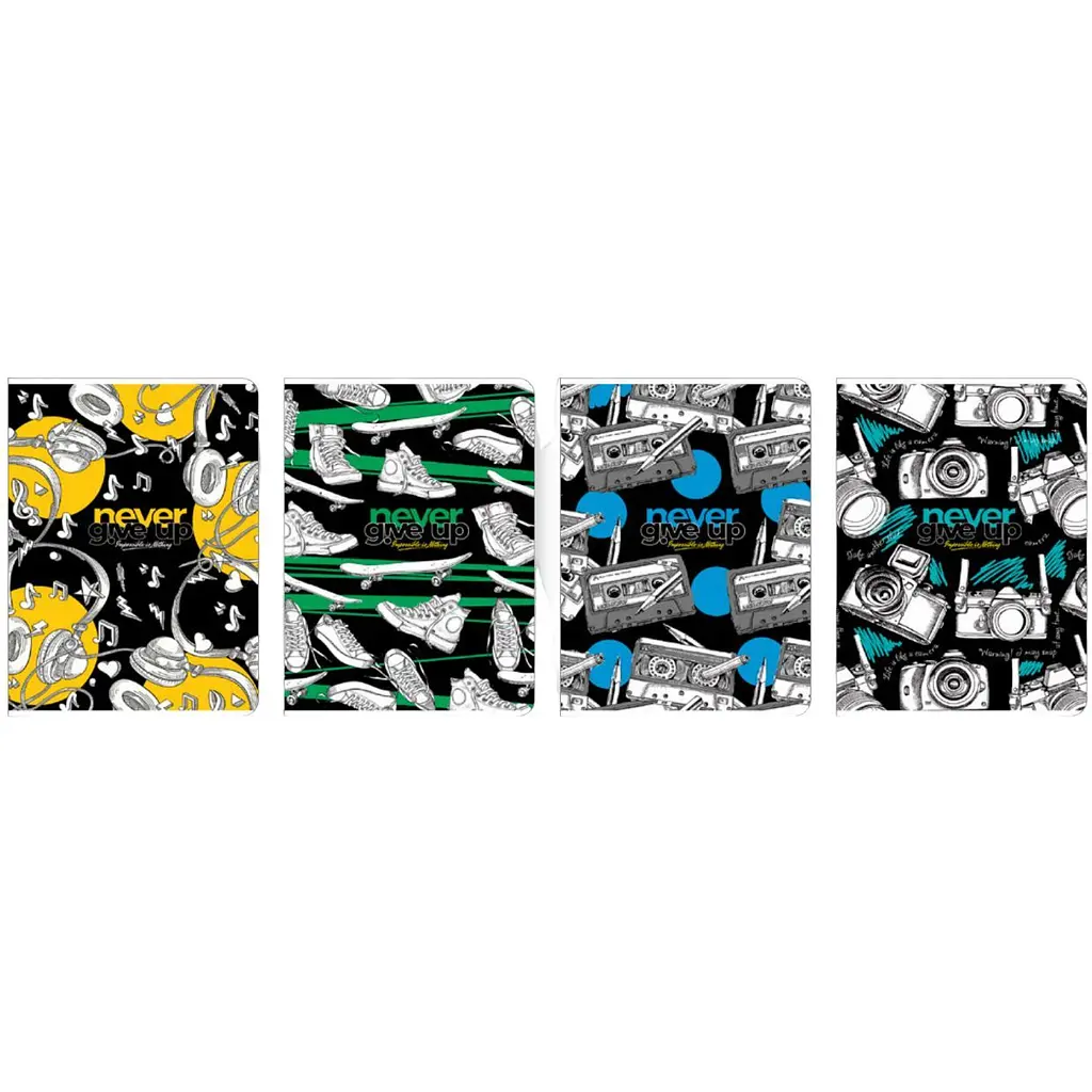 Зошит загальний Student скейтборд А5 в клітинку 48 аркушів (A5-048-5221K) - фото 2