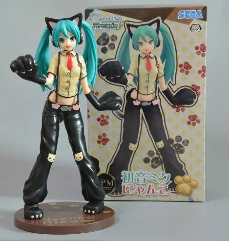 Фигурка Sega Вокалоид Хацунэ Мику Vocaloid Hatsune Miku 18 см S V HM N 18 - фото 6
