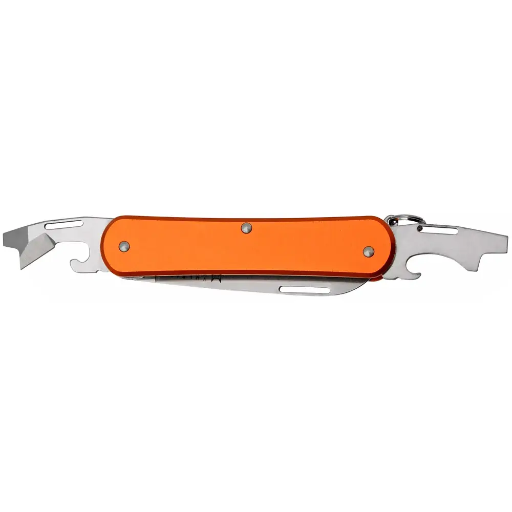 Ніж багатофункціональний Fox Vulpis Aluminium Orange. 3 інструменти - фото 4