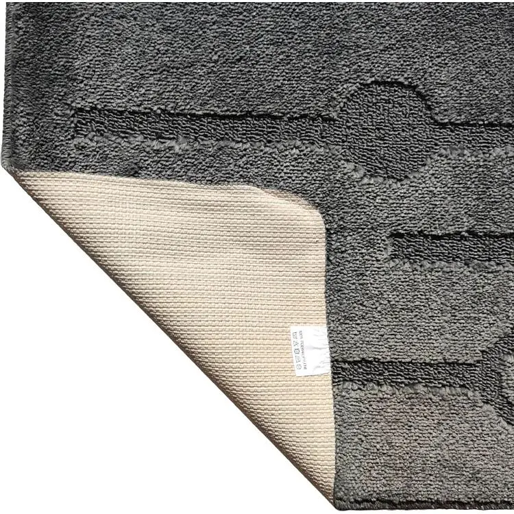 Набір килимків для ванної Vezzer Standart 60x100 та 60x50 см металік (VZS7020BORTE) - фото 3