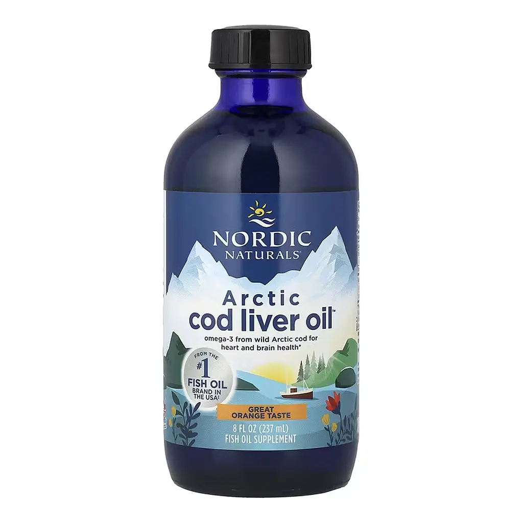 Олія печінки тріски Nordic Naturals Arctic Cod Liver Oil Orange 237 мл