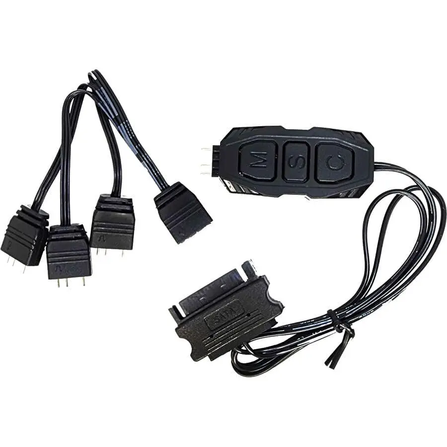 Контролер Zezzio ARGB 3-Pin 5V/SATA Zezzio ARGB controller Sata - фото 2