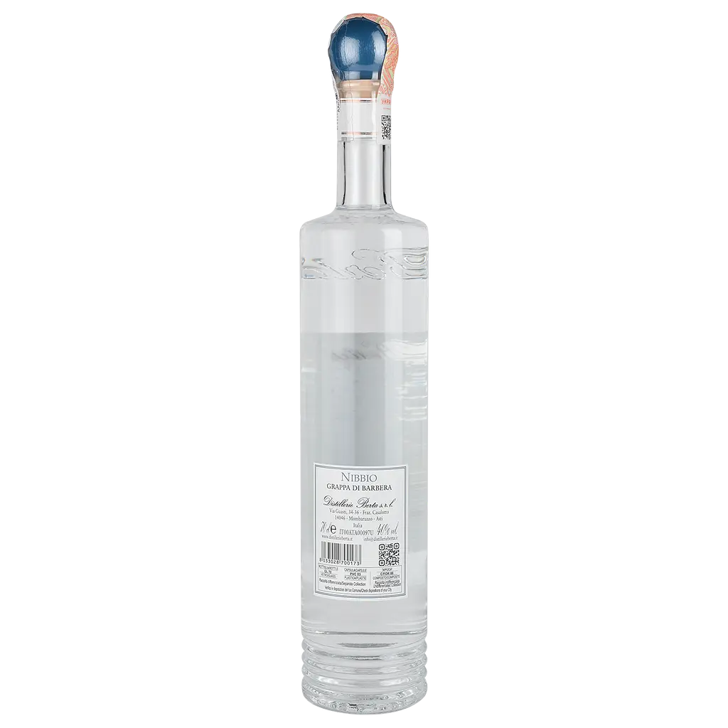 Граппа Distillerie Berta Nibbio, 40%, 0,7 л - фото 2
