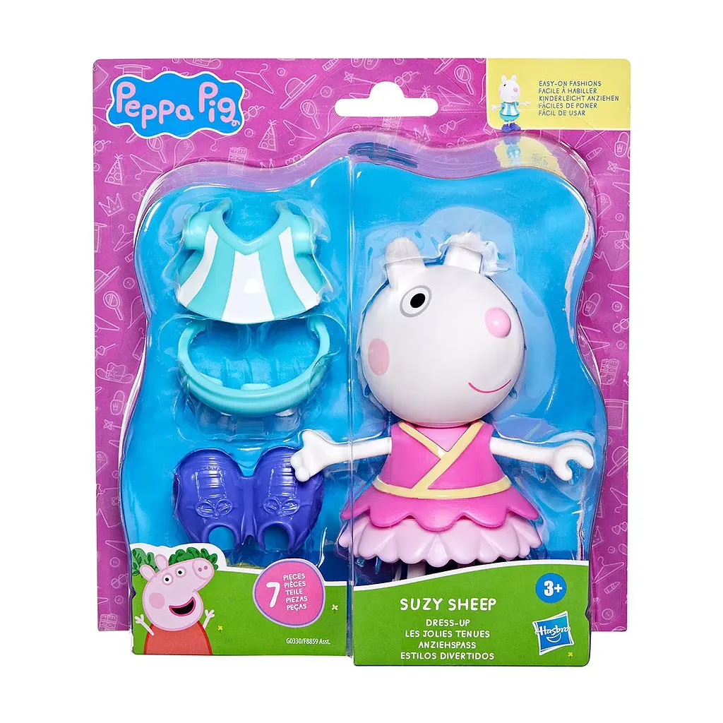 Ігровий набір PEPPA FIGURINES серії "Модна пригода" - ОДЯГНИ СЮЗІ Peppa Pig G0330 - фото 2