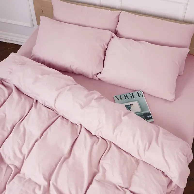 Комплект постельного белья MirSon Фланель 008 Pink 175х210 см розовый (2200009651168) - фото 5