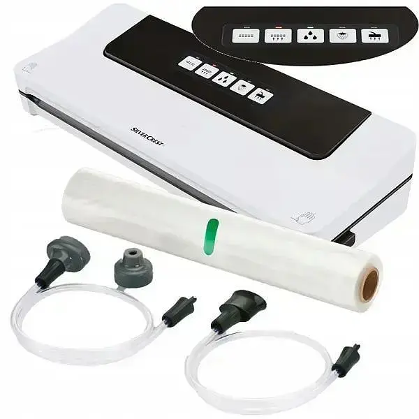 Вакууматор SilverCrest SV 125 C7 для влажных и деликатных продуктов и рулон - фото 8