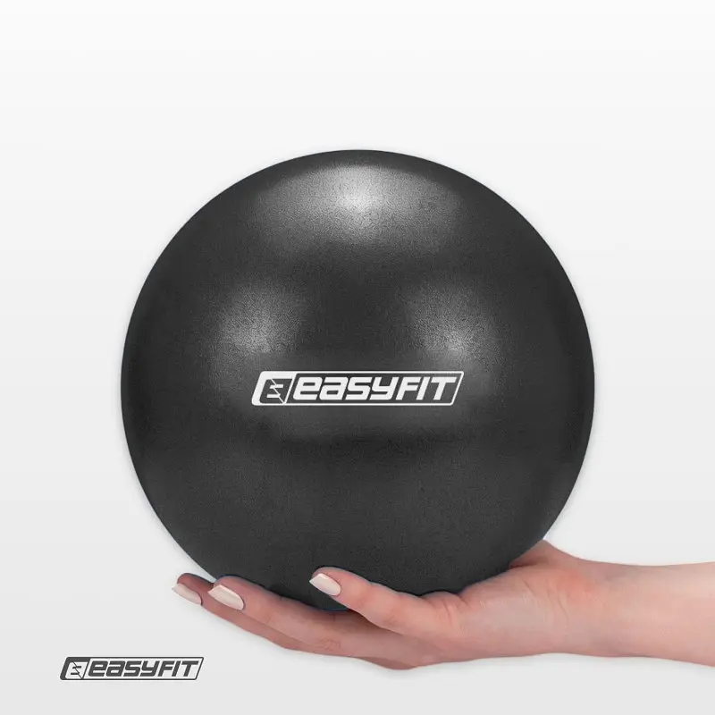 Мяч для пилатеса EasyFit EF-1220-bk, 20 см, черный, до 130 кг - фото 3