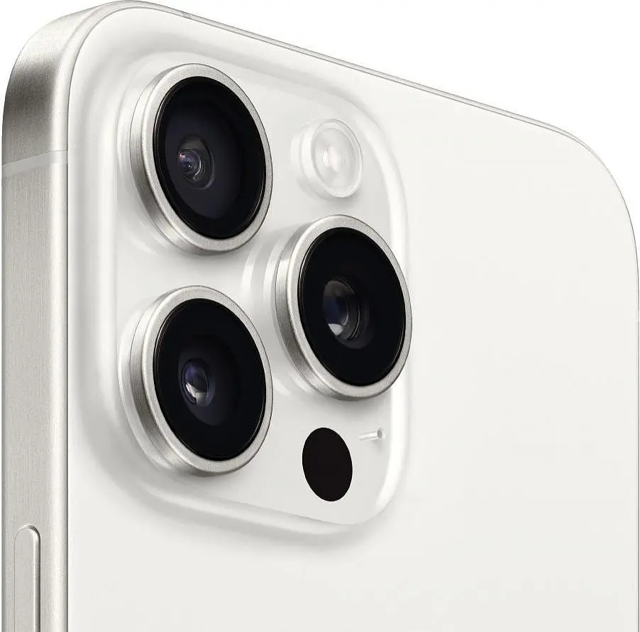 Смартфон Apple iPhone 15 Pro Max 256GB White Titanium Refurbished - фото 2