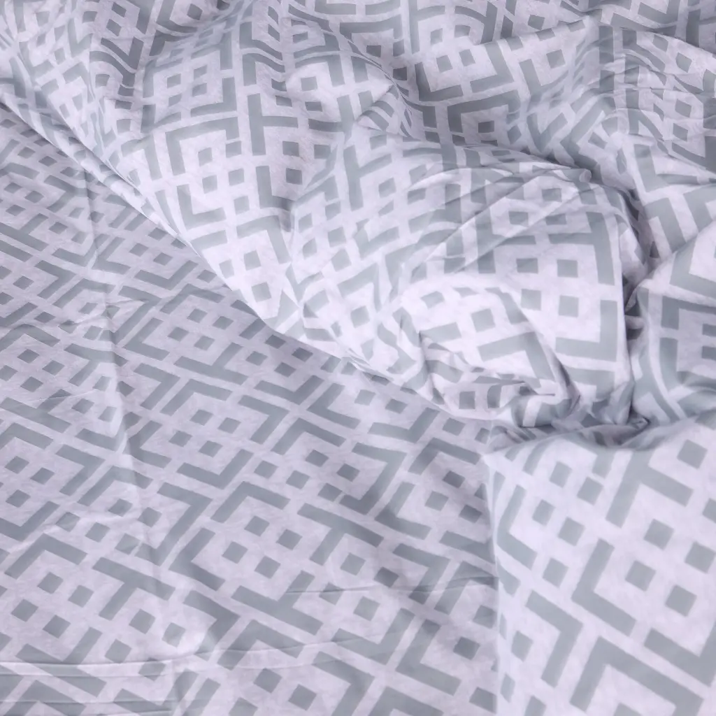 Наволочка Mirson бязь Abstract Gray 50х70 см (2200013164067) - фото 3