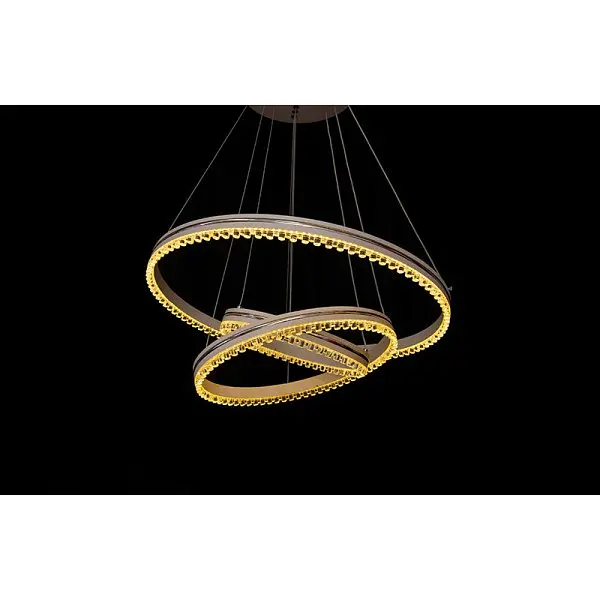 Світлодіодна led люстра кільця Linisoln 55060-3/600*400*300 WHH - фото 3