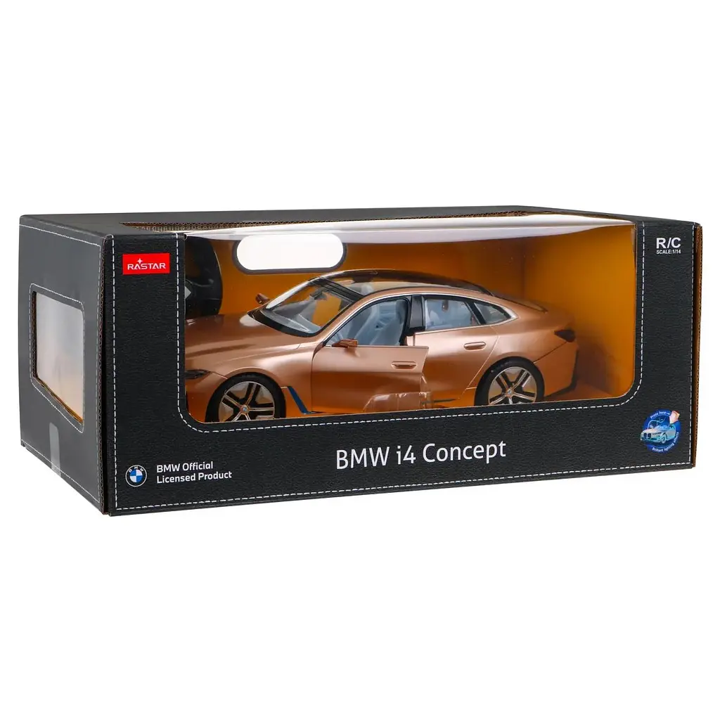 Іграшковий автомобіль на радіокеруванні Rastar BMW i4 1:14 (98300) - фото 9