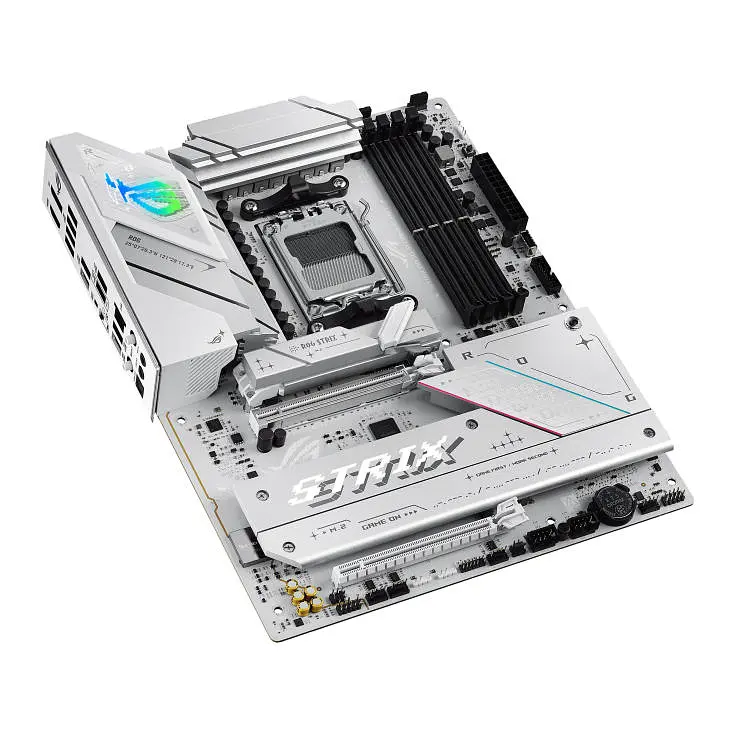 ASUS Материнська плата ROG STRIX B850-A GAMING sAM5 B850 4xDDR5 M.2 HDMI DP Wi-Fi BT ATX білий - фото 6