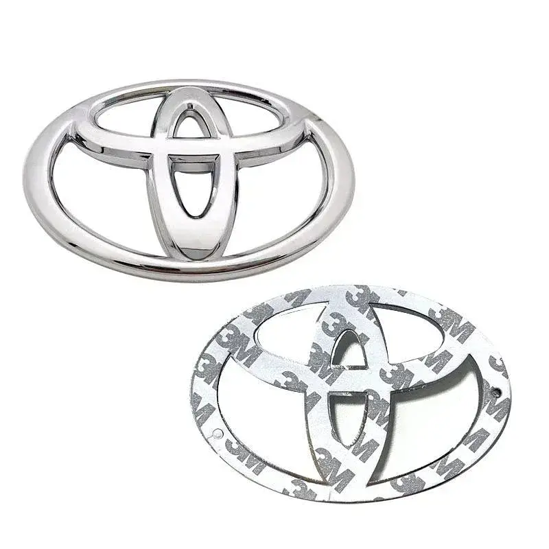 Емблема Toyota Хром 97х64 мм (скотч) 7531160150 - фото 2