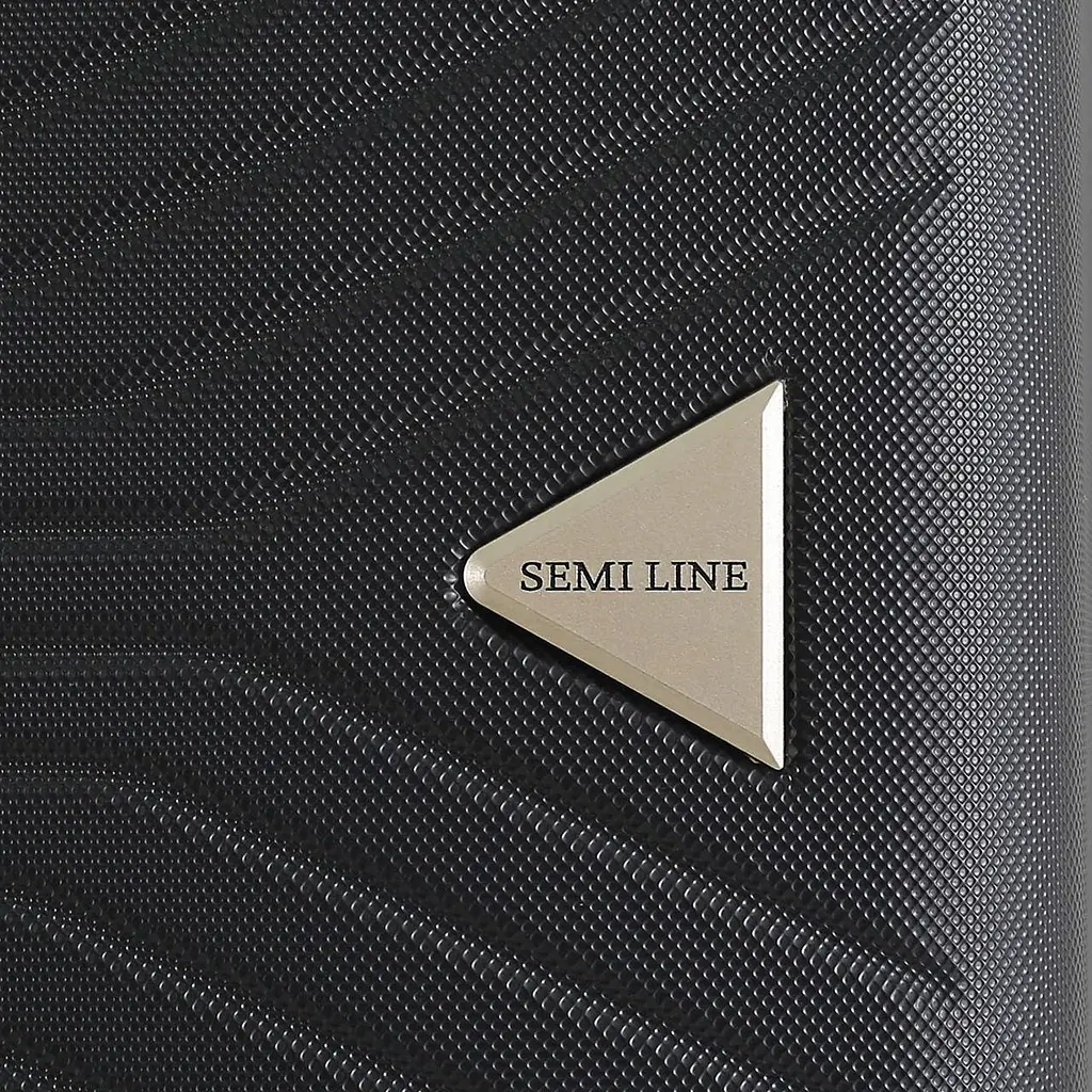 Валіза Semi Line 24" M Black (T5690-2) - фото 9
