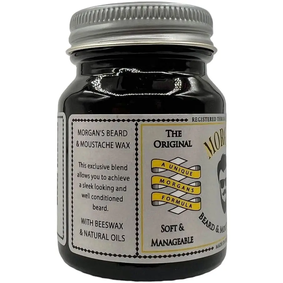 Віск для бороди та вус Morgan's Beard & Moustache Wax 50 г - фото 4